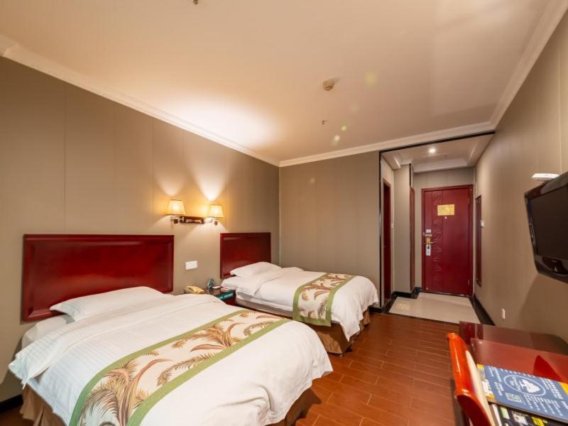 Greentree Inn Jiangsu Suzhou Mudu Ancient Street Express Hotel المظهر الخارجي الصورة