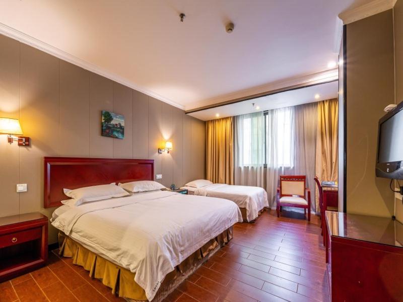 Greentree Inn Jiangsu Suzhou Mudu Ancient Street Express Hotel المظهر الخارجي الصورة